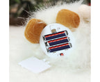 Luminous Faceless Xmas Doll-White