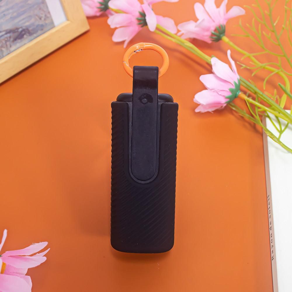 Soft Silicone Case for Skullcandy Dime Evo Wireless Earbuds Black