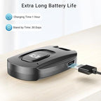 1 Pair Black Bluetooth Mobile Phone Camera Remote Control Rechargeable Shutter