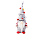 Gnome Doll Hat Design Xmas Bearded Doll-Grey