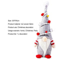 Gnome Doll Hat Design Xmas Bearded Doll-Grey