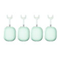 Case Cover for AirPods Max Headphones 2pcs Headphone Clear Case Shockproof Full Cover Protector for Apple AirPods Max -Green