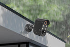 Wireless Security Camera with AI Motion Detection Real Time Notifications Waterproof -Black