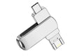 4 in 1 USB Flash Drive Photo Stick USB 3.0 Memory Stick Storage for Photos Backup -Rotating USB Flash Drive 64GB