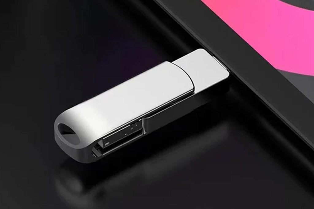 4 in 1 USB Flash Drive Photo Stick USB 3.0 Memory Stick Storage for Photos Backup -Rotating USB Flash Drive 256GB