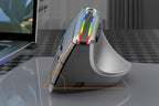 Ergonomic Vertical Mouse 2.4G RGB Wireless Optical Mouse for Computer PC
