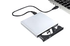 External CD RW Writer Player Protable USB 2.0 Drive for Laptop Notebook PC Desktop Computer-Silver