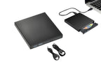 External CD RW Writer Player Protable USB 2.0 Drive for Laptop Notebook PC Desktop Computer-Black