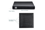 External CD RW Writer Player Protable USB 2.0 Drive for Laptop Notebook PC Desktop Computer-Black