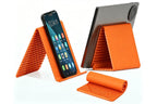 Portable Silicone Phone Stand Desk Holder for Office Travel Airplane-Black