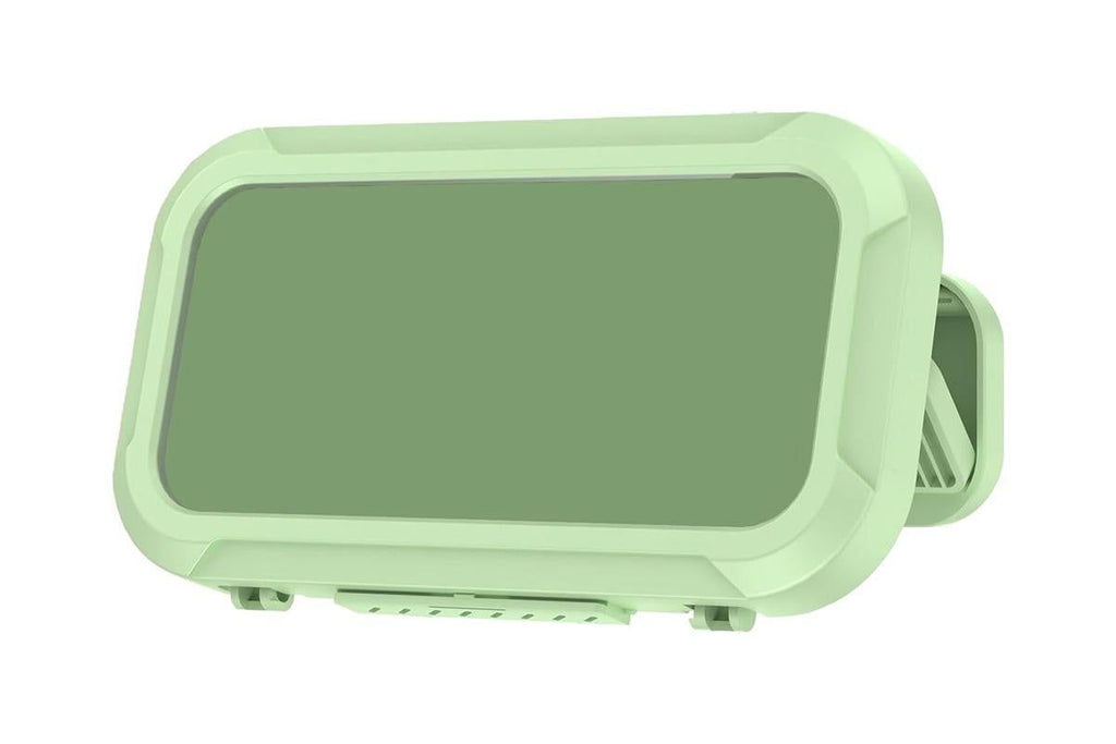 Waterproof Anti-Fog Rotating Shower Phone Holder for Bathroom-Light Green