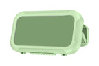 Waterproof Anti-Fog Rotating Shower Phone Holder for Bathroom-Light Green