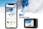 4K Action Camera Waterproof Underwater Camera with Remote Contro