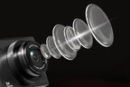 5K Digital Camera 18X Zoom Flip Screen Shoot Camera 64GB Memory Card-Black