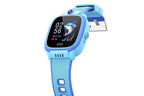 4G Smart Phone Watch Dual Positioning Alarm Water-Resistant Smart watch-Blue