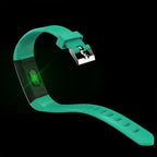 Bluetooth Smart Fitness Tracker Band Heart Rate Monitor Armband-Green