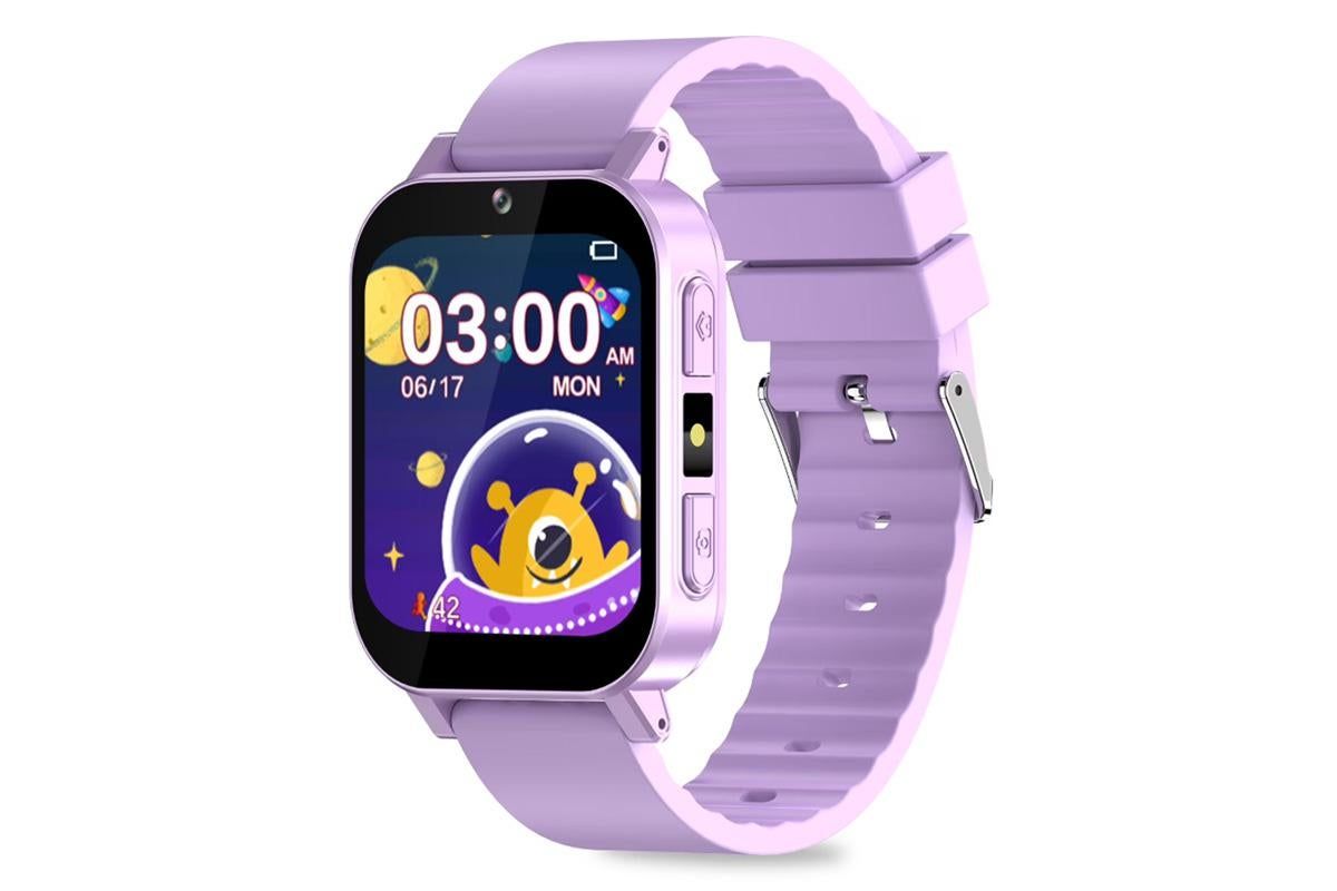 Smart Game Watch 30 Educational Games Word Learning for Boys Girls-Purple