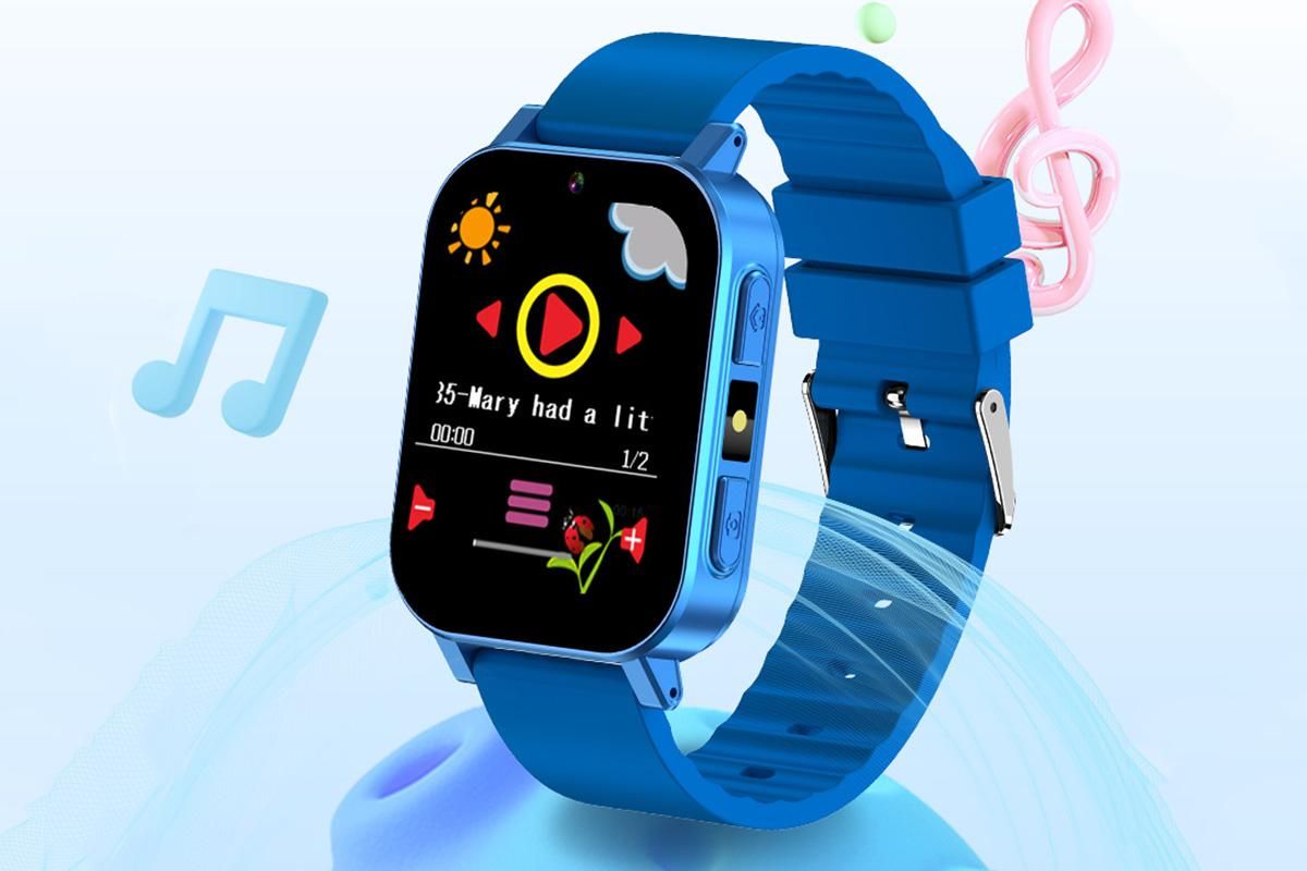 Smart Game Watch 30 Educational Games Word Learning for Boys Girls-Blue