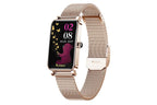 Smart Watch Women Fitness Tracker Sport Bracelet for Android iOS Phones-Gold