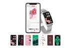Smart Watch Women Fitness Tracker Sport Bracelet for Android iOS Phones-Silver