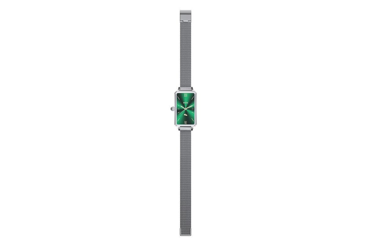 Smart Watch Women Fitness Tracker Sport Bracelet for Android iOS Phones-Silver