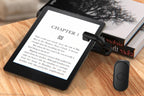 Portable Hands-Free Kindle Page Turner Remote Control - White