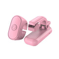 Portable Hands-Free Kindle Page Turner Remote Control - Pink