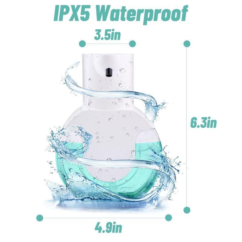 420ml Battery Powered Automatic Foam Soap Dispenser 4 Speed Adjustable Induction Type
