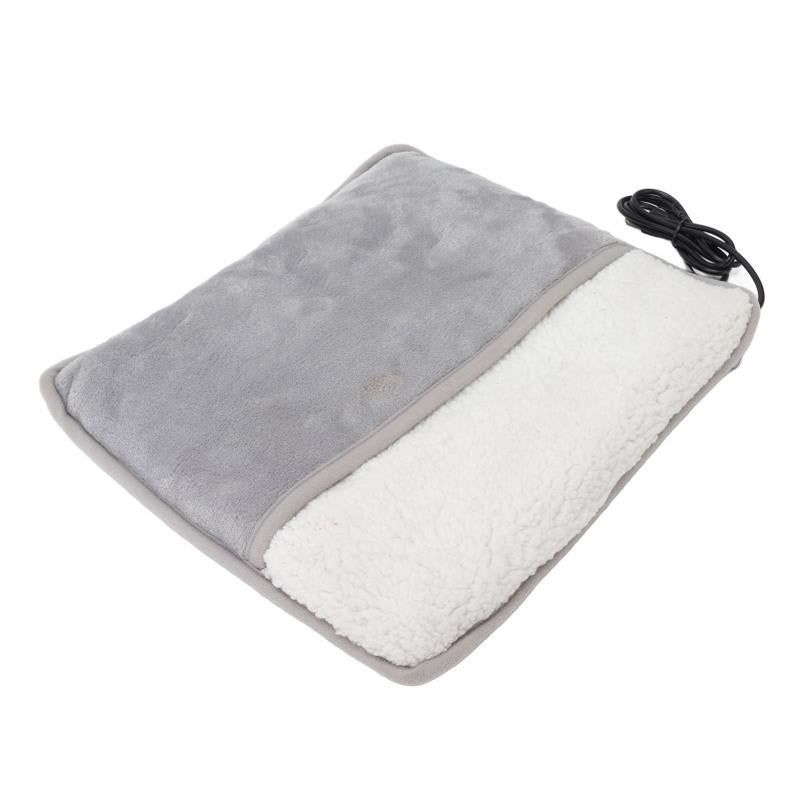 USB Electric Foot Warmer 5V Fast Heating Removable Washable Soft Foot Cover for Winter