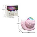 BT Speaker Night Light, Snail Starry Sky Projector Lamp, Creative Bedroom