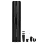 4-In-1 USB Electric Wine Opener Set Corkscrew Foil Cutter Pourer Vacuum Stopper Kit