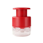 7-in-1 Multi Cherry Pitter Tool Quick Fruit Seed Remover Kitchen Gadget (Red)