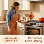 Digital Oven Cooking Thermometer ic Probe High Low Temp Alarm Baking Tool (White)
