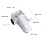 Handheld Rotary Stainless Steel Cheese Grater Multifunctional Vegetable Chocolate Shredder Slicer