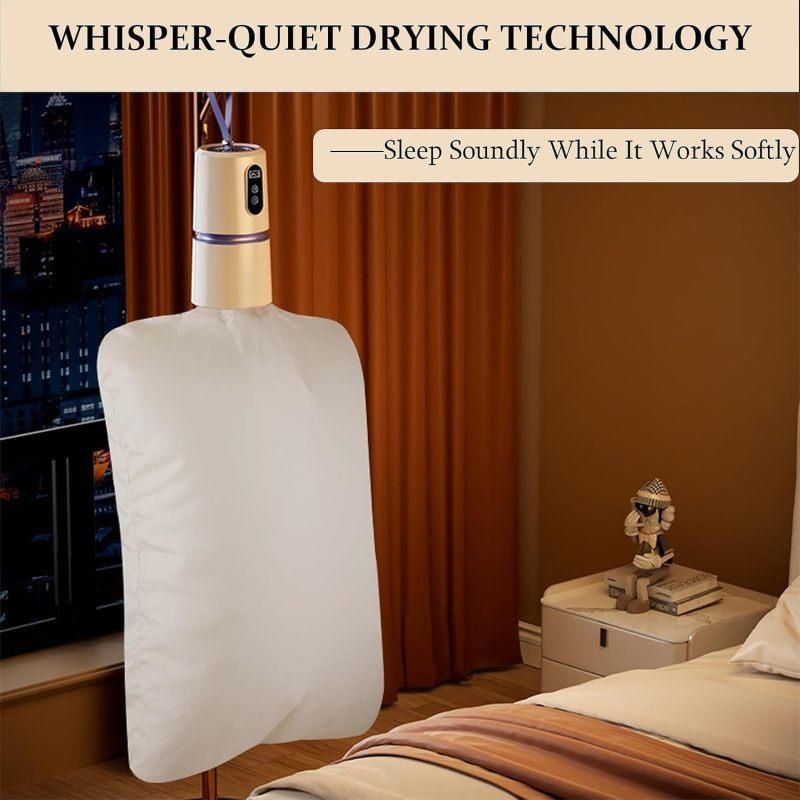 Portable Clothes Dryer with Timer 360°Hot Air Dryer& Dry Bag Dryer RV Dryer