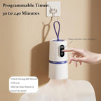 Portable Clothes Dryer with Timer 360°Hot Air Dryer& Dry Bag Dryer RV Dryer