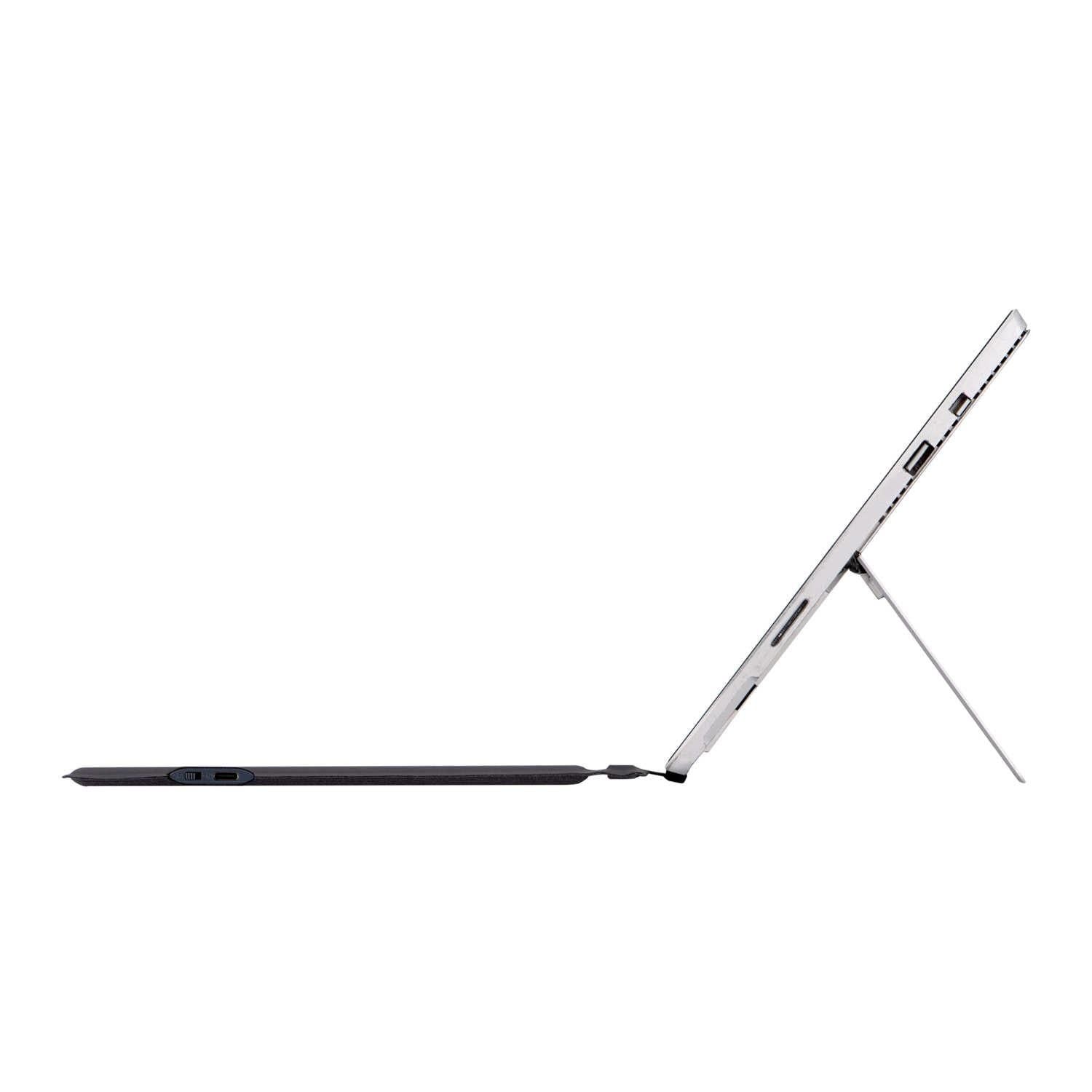 Bluetooth Tablet Keyboard with Touchpad for Surface Pro 5 Pro 6 Pro 7 Pro 7 Plus 12.3 Inch Black