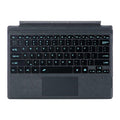 Bluetooth Tablet Keyboard with Touchpad for Surface Pro 5 Pro 6 Pro 7 Pro 7 Plus 12.3 Inch Dark Gray