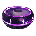 CPU Cooler RGB Silent Fan Aluminium Heatsink for LGA 775 1155 1366