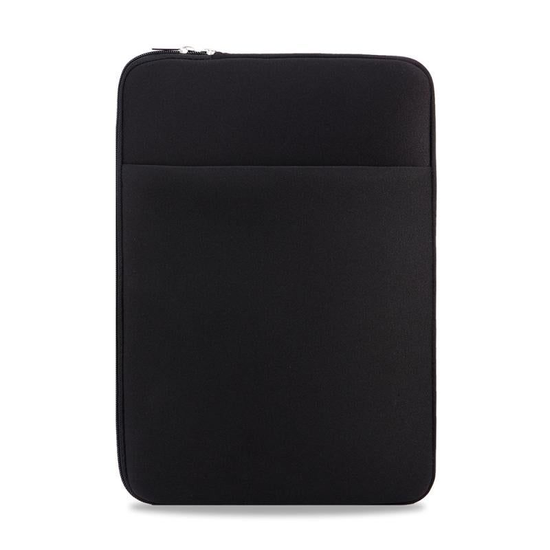 Laptop Sleeve Soft Zipper Pouch 13in Laptop Bag Replaent for MacBook Air Pro Ultrabook, Black