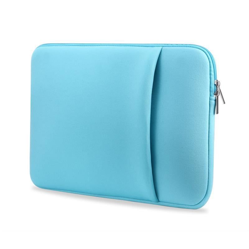 Laptop Sleeve Soft Zipper Pouch 13in Laptop Bag Replaent for MacBook Air Pro Ultrabook, Black