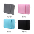 Laptop Sleeve Soft Zipper Pouch 13in Laptop Bag Replaent for MacBook Air Pro Ultrabook, Black