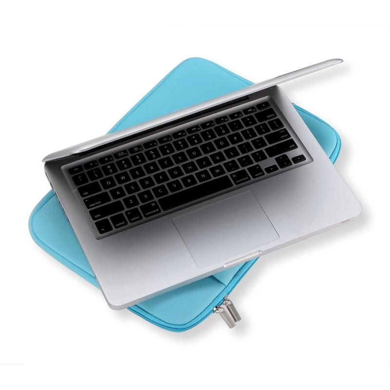 Laptop Sleeve Soft Zipper Pouch 13in Laptop Bag Replaent for MacBook Air Pro Ultrabook, Black