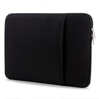 Laptop Sleeve Soft Zipper Pouch 13in Laptop Bag Replaent for MacBook Air Pro Ultrabook, Black