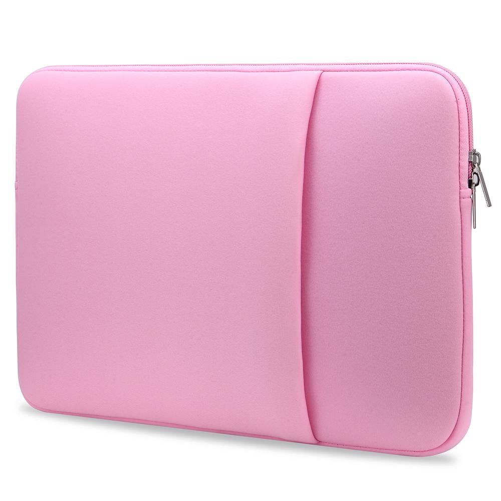 Laptop Sleeve Soft Zipper Pouch 13in Laptop Bag Replaent for MacBook Air Pro Ultrabook, Black