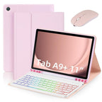 Tablet Case with Keyboard, For Galaxy A9 Plus 5G(Blue)