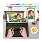 Tablet Keyboard Case Universal Bluetooth Backlit Touch Keyboard for 9-11 Inch Tablets