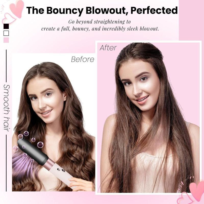 Hair Smoothing Nozzle Attachment for HS01/HS05/HS08, Straightening Tool