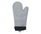 1Pc Oven Mitt Silicone Extra Length - Gray