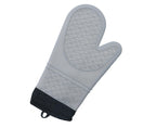 1Pc Oven Mitt Silicone Extra Length - Gray